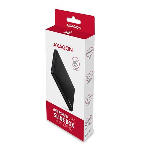 AXAGON EE25-SLC SATA 6G -> USB-C ladica za 2.5" HDD/SSD
