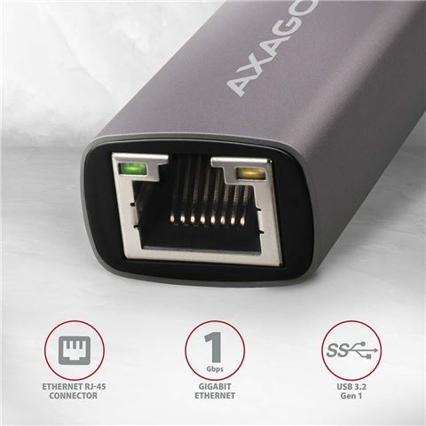 Adapter Axagon ADE-TR USB AM 3.2 -> Gigabit Ethernet