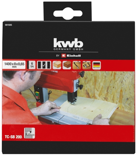 KWB list pile 1400x8 mm, Z6/25 mm, za TC-SB 200/1