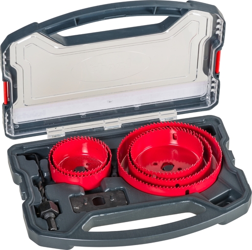 KWB set kružnih pila za rupe, 8/1