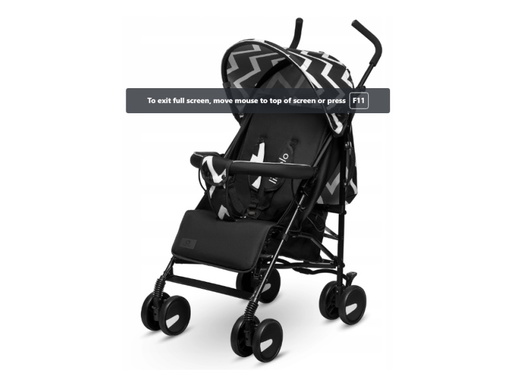 Lionelo dječja kolica ELIA Oslo + zaštita za noge, od komaraca, 5G JAMSTVA