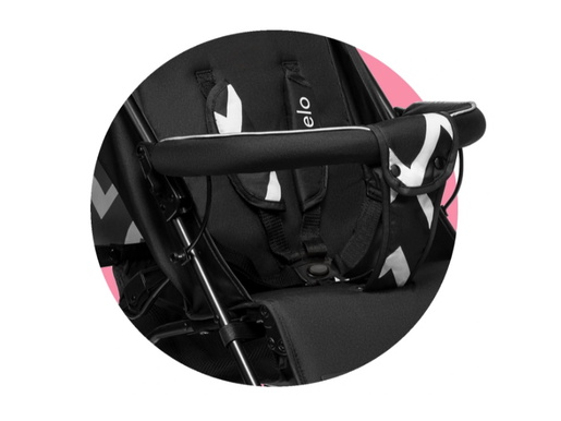 Lionelo dječja kolica ELIA Oslo + zaštita za noge, od komaraca, 5G JAMSTVA