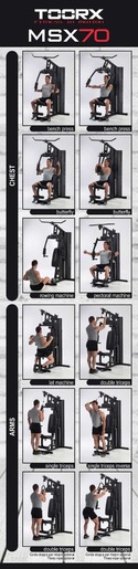TOORX stanica za treniranje MSX- 70