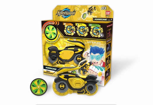 Spinnweel motor Hurricane Bull