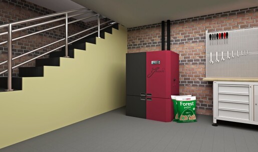 Alfa kotao na pelet GRANDE 37 LUX ECO