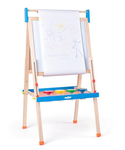 Woody drvena ploča sa slovima i setom papira