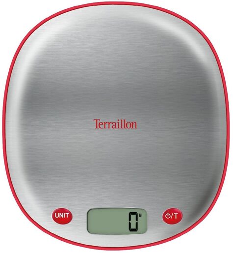 Terraillon kuhinjska vaga Macaron Cherry Inox