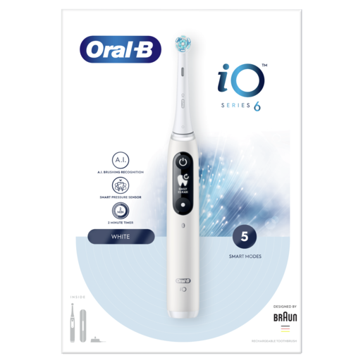 Oral-B električna četkica iO6 WHITE