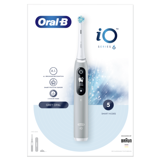 Oral-B električna četkica iO6 GREY OPAL