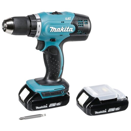 MAKITA akumulatorska bušilica DDF453SYE (18V,Li-ion,2x1.5Ah)
