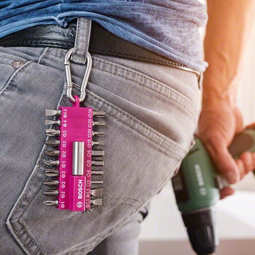 BOSCH 21-djelni set bitova - rozi