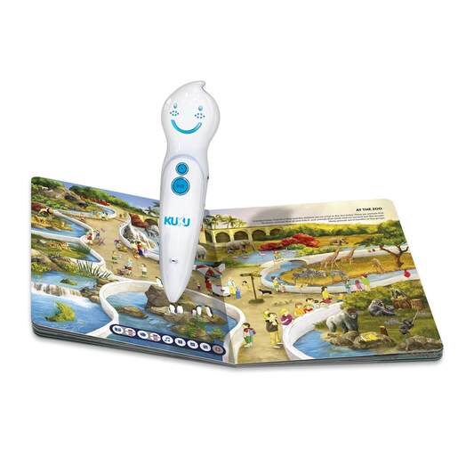 KUKU interaktivna olovka s knjigom - Zabavni engleski