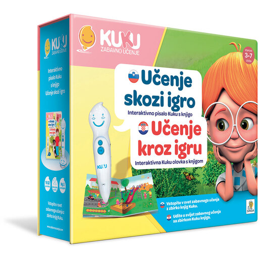 KUKU interaktivna olovka s knjigom - Učenje kroz igru