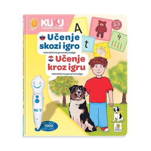 KUKU interaktivna olovka s knjigom - Učenje kroz igru