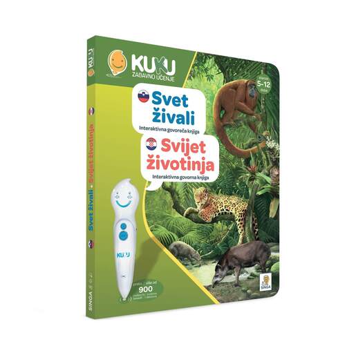 KUKU interaktivna olovka s knjigom - Svijet životinja