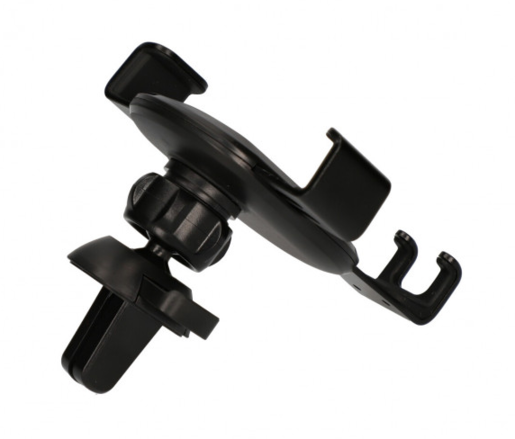 KSIX, univerzalni auto držač za smartphone, ventilacija, 360* rotacija, crni