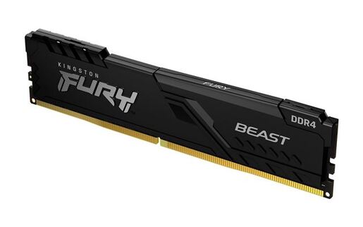Memorija Kingston 8GB DDR4 3200MHz, FURY Beast Black, U-DIMM (KF432C16BB/8)