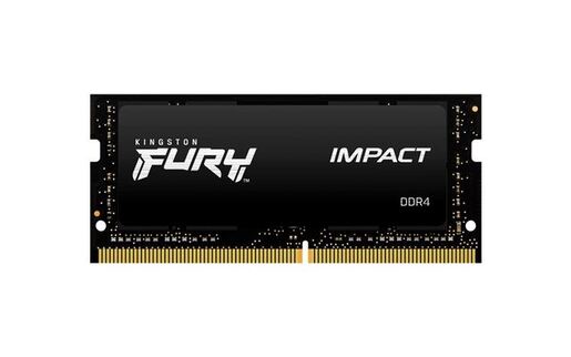 Memorija Kingston 8GB DDR4 3200MHz, FURY Impact, SO-DIMM (KF432S20IB/8)