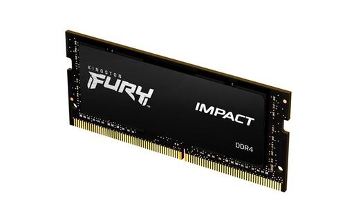 Memorija Kingston 8GB DDR4 3200MHz, FURY Impact, SO-DIMM (KF432S20IB/8)