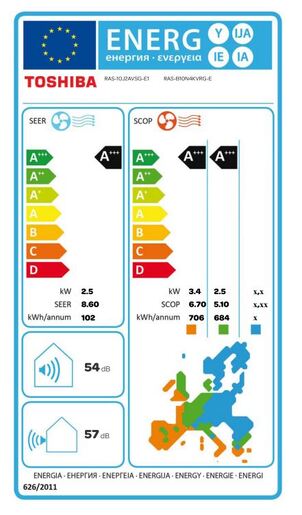 Toshiba klima Haori RAS-B10N4KVRG-E/RAS-10J2AVSG-E 2,5kW