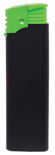Upaljač Atomic F2 RUBBER crno/neon zeleni 50 komada