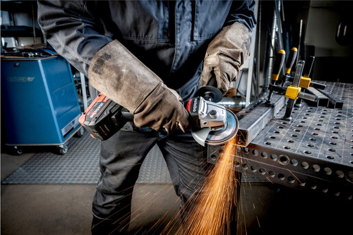 METABO akumulatoska kutna brusilica WB18-LTX 125 BL Quick SE (bez baterija) - SAMO ALAT