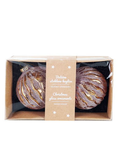 Staklena kuglica – 8 cm – 2/1, 94303