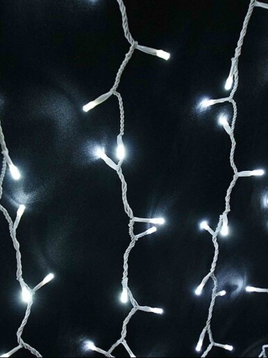 200 LED Zavjesa – Bijela boja