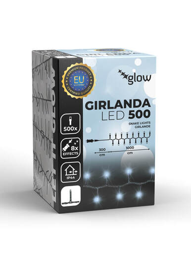 500 LED Girlanda – Bijela boja