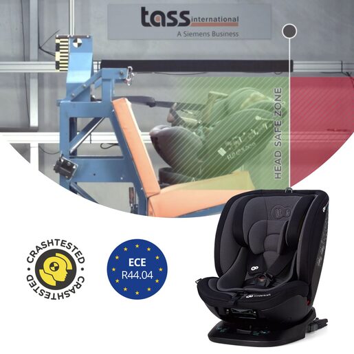 Kinderkraft autosjedalica XPEDITION 0-36 kg crvena ISOFIX