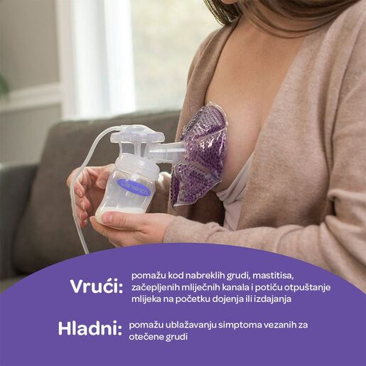 LANSINOH TheraPearl  3u1 toplo-hladna terapija prsa 2 kom