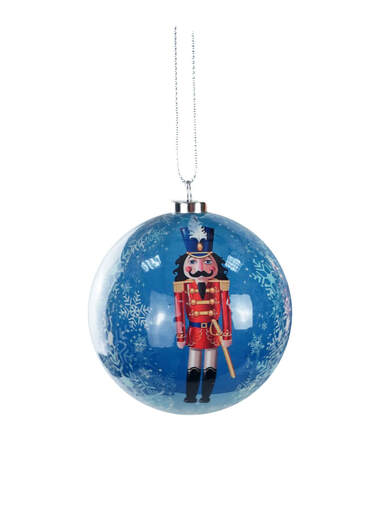 Plastična kuglica – 7.5 cm – Decoupage 94204, 94204