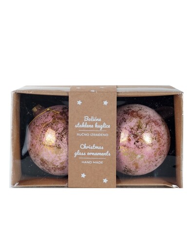 Staklena kuglica – 8 cm – 2/1 94304