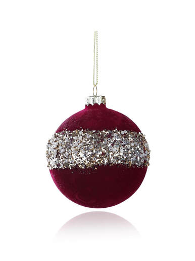 Staklena kuglica – 8 cm – 2/1 94314, 94314