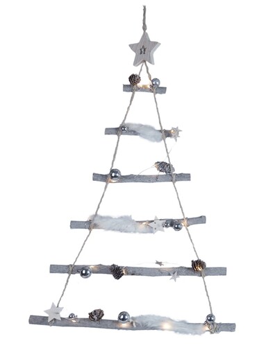 Drveni borić – Ljestve sa LED rasvjetom 92588