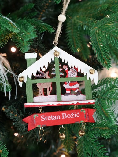 Drveni vijenac za vrata – 11.5 x 13 cm 88976