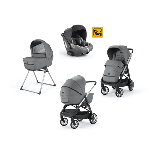 Inglesina APTICA 4 u 1 kolica DARWIN i-Size Kensington Grey