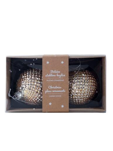 Staklena kuglica – 8 cm – 2/1 94319