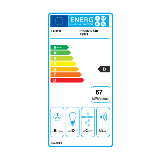 Faber napa Maxima NG Eco EV8 AM/X A60
