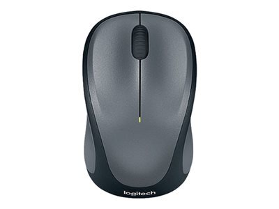 Logitech M235, optički miš, bežični, Unifying receiver, sivi, USB (910-002201)