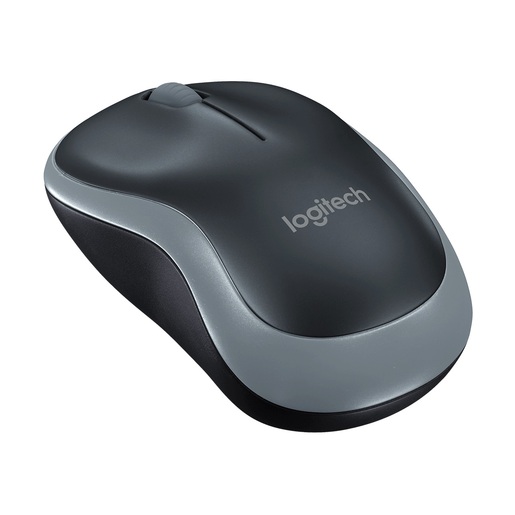 Logitech M185, optički miš, bežični, 1000dpi, crno-sivi (910-002238)