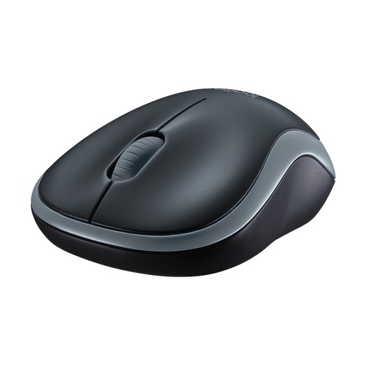 Logitech M185, optički miš, bežični, 1000dpi, crno-sivi (910-002238)