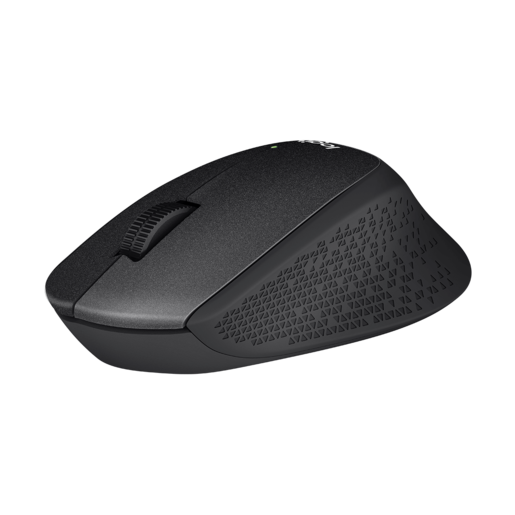 Logitech M330 Silent Plus, optički miš, 1000dpi, bežični, crni, USB (910-004909)
