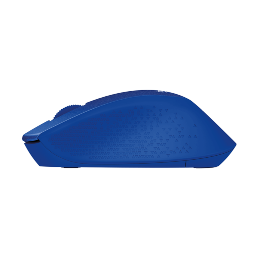 Logitech M330 Silent Plus, optički miš, 1000dpi, bežični, plavi, USB (910-004910)