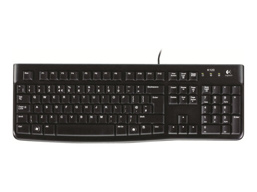 Logitech K120, tipkovnica, crna, OEM, USB (920-002642)