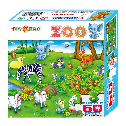 Toysbro Slagalica x 60 ZOO