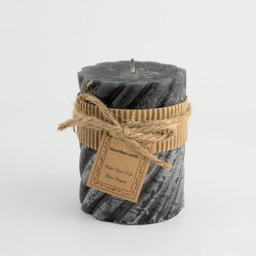 Svijeća frost vijak 7,5xh10cm -crna