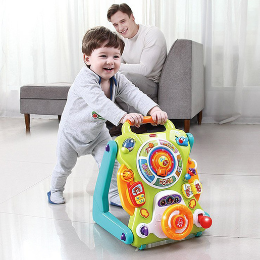 Interaktivna hodalica/guralica i stol 2u1