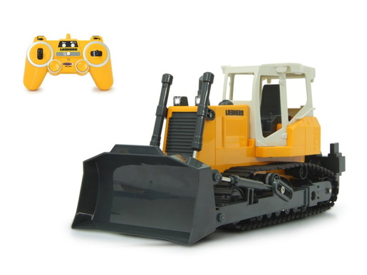 Jamara utovarivač na daljinsko upravljanje Liebherr, žuti 1:20