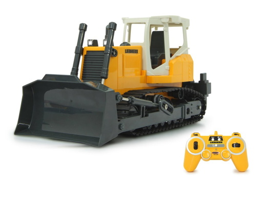 Jamara utovarivač na daljinsko upravljanje Liebherr, žuti 1:20